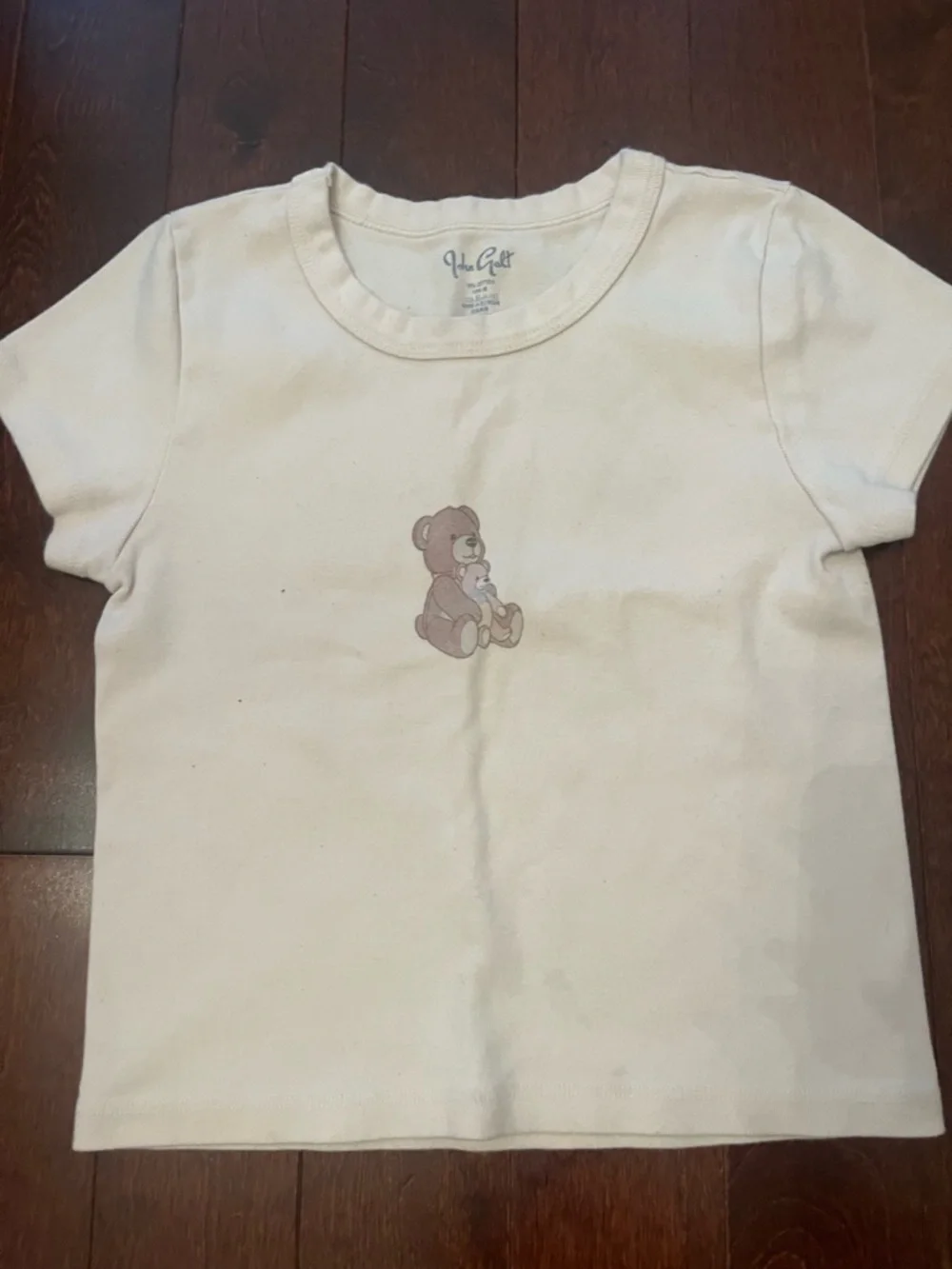 Brandy Melville teddy-bear t-shirt.. one size fits all - Picture 1 of 2